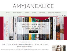 Tablet Screenshot of amyjanealice.com